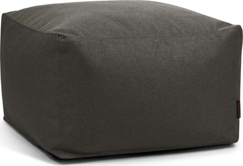 Tmavě šedý sedací vak Softbox MooG – SLOWDOWN SLOWDOWN