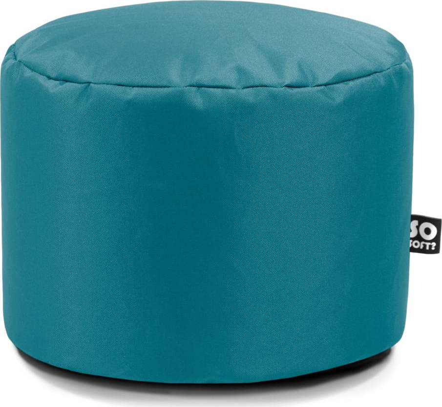 Tyrkysový dětský sedací vak Dot M – So Soft? So Soft?