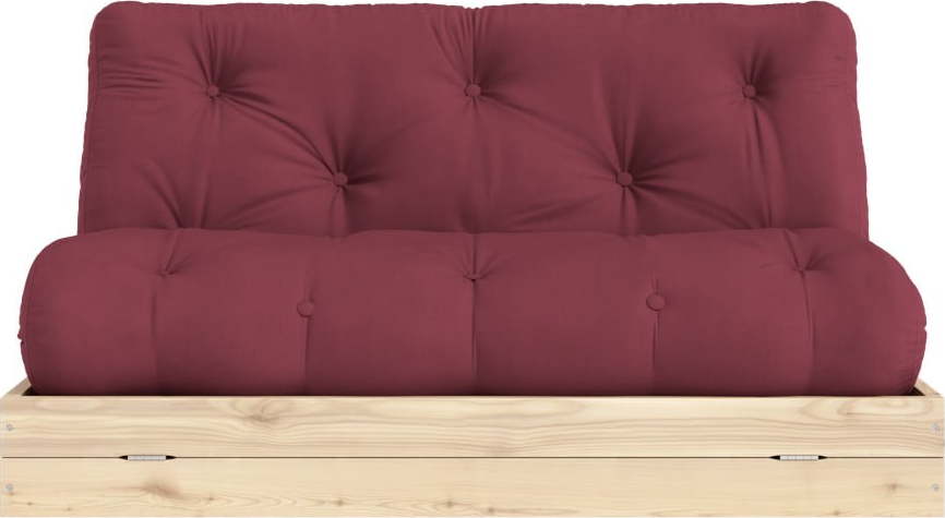 Vínová rozkládací pohovka 145 cm Flip – Karup Design Karup Design
