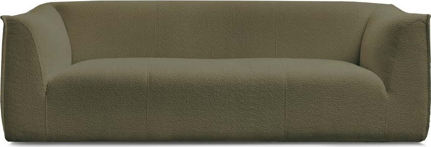 Zelená pohovka z textilie bouclé 242 cm Giorgia – Bobochic Paris Bobochic Paris