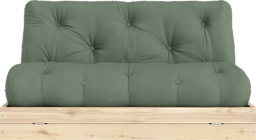 Zelená rozkládací pohovka 145 cm Flip – Karup Design Karup Design