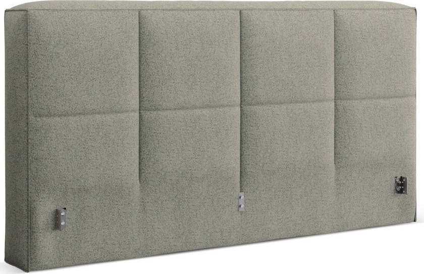 Zelené čalouněné čelo postele 189x100 cm Darren – Micadoni Micadoni