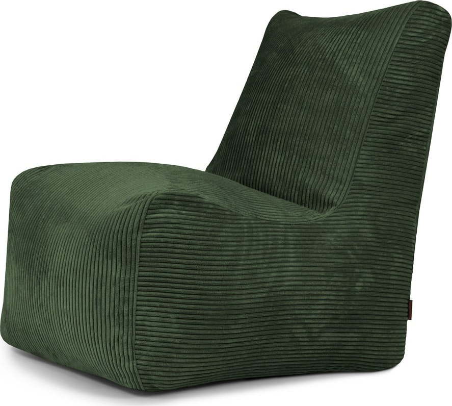 Zelený manšestrový sedací vak Seat Lounge – SLOWDOWN SLOWDOWN