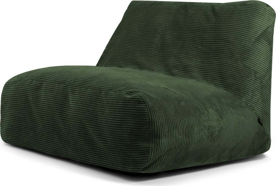 Zelený manšestrový sedací vak Sofa Tube – SLOWDOWN SLOWDOWN