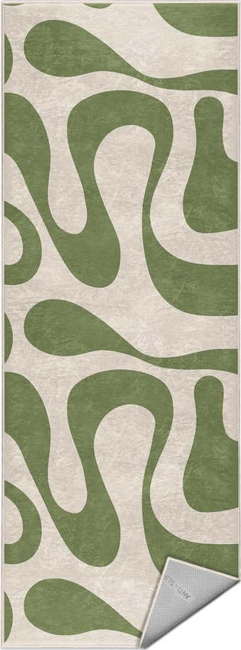 Zelený pratelný běhoun 60x230 cm Matcha Latte – Mila Home Mila Home