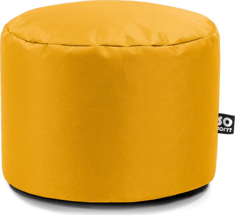 Žlutý dětský sedací vak Dot M – So Soft? So Soft?