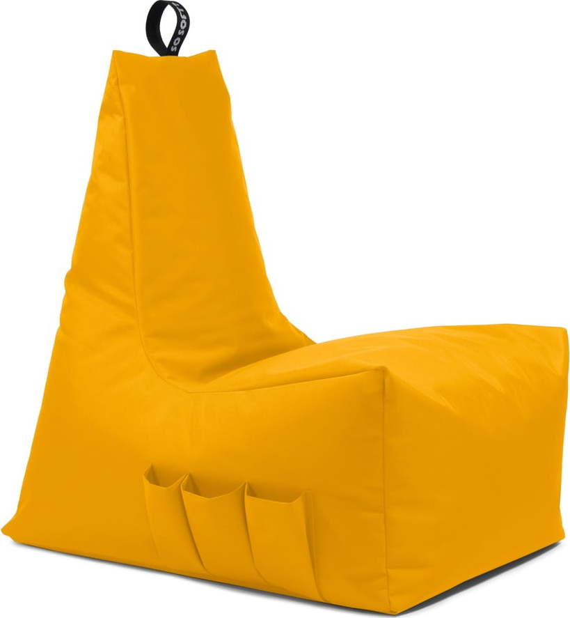 Žlutý sedací vak Icy Gamer XL – So Soft? So Soft?