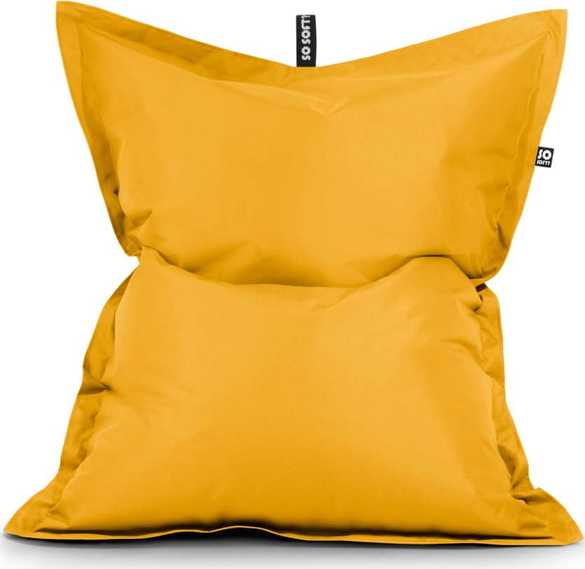 Žlutý sedací vak Pad XL – So Soft? So Soft?