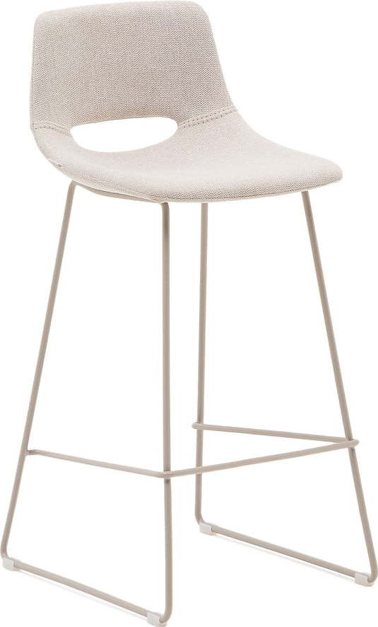 Béžová barová židle (výška sedáku 76 cm) Zahara – Kave Home Kave Home