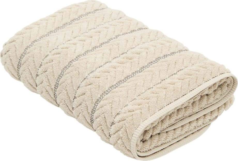 Béžová froté bavlněná osuška 90x150 cm Rune – Kave Home Kave Home