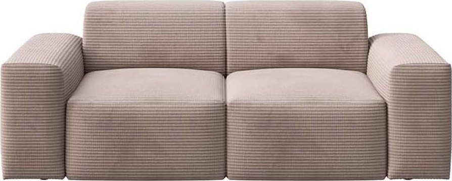 Béžová manšestrová pohovka 205 cm Villet – Rodier Rodier