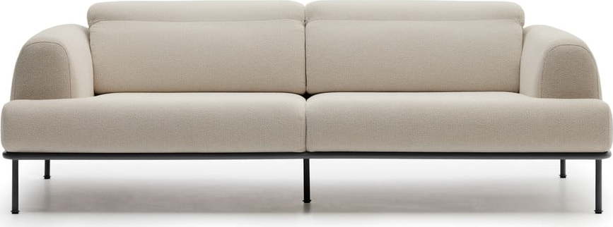Béžová pohovka z textilie bouclé 234 cm Aurum – Kave Home Kave Home