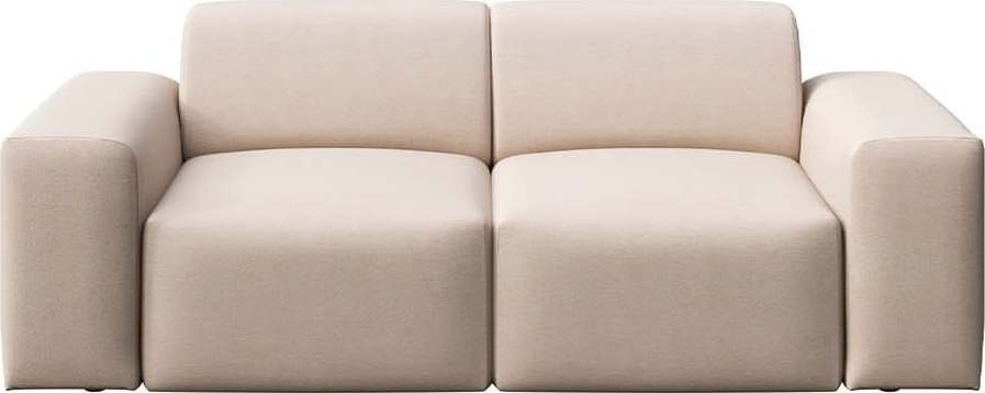 Béžová sametová pohovka 205 cm Villet – Rodier Rodier