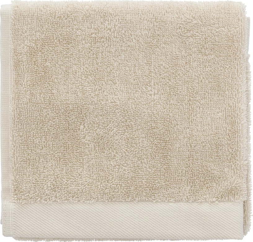 Béžový froté bavlněný ručník 40x60 cm Comfort – Södahl Södahl