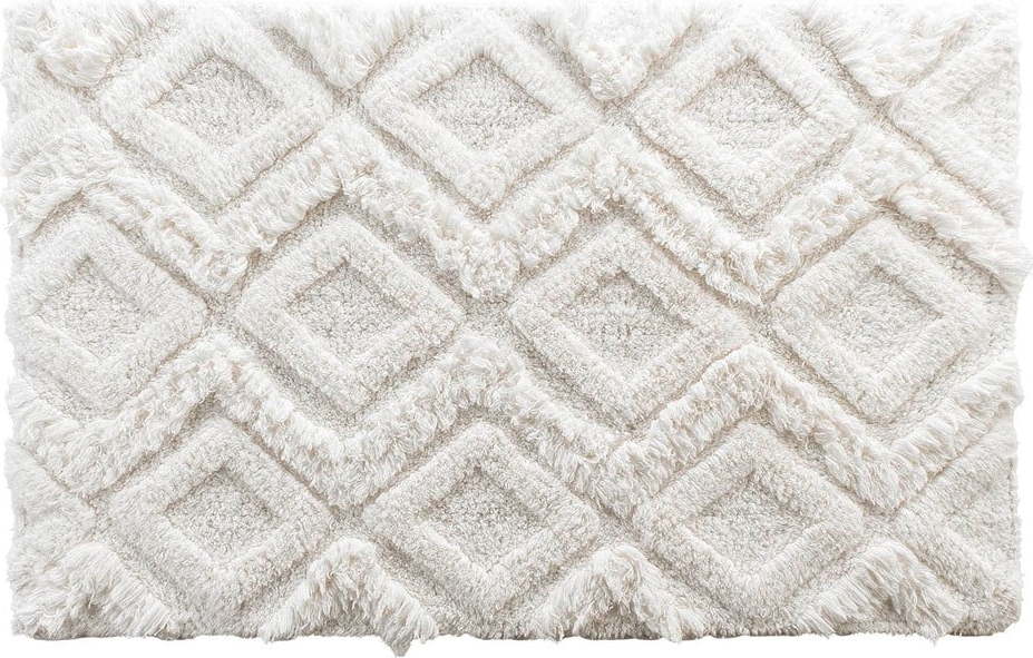 Bílá koupelnová předložka 50x80 cm Ikatis – douceur d'intérieur Douceur d intérieur
