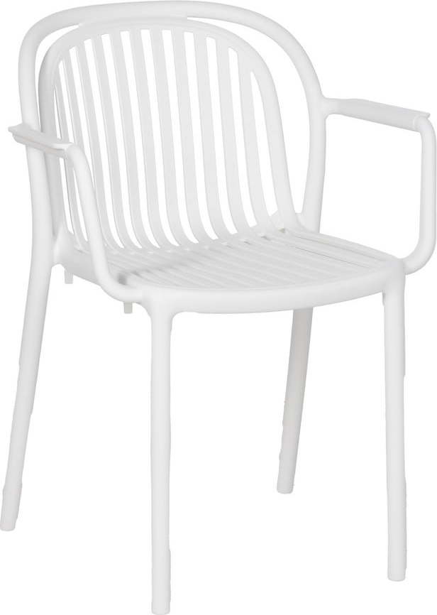 Bílá plastová jídelní židle Alia – Ixia Ixia