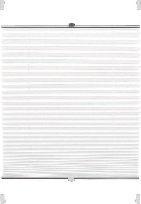 Bílá roleta 57x150 cm Plisé Verona – Gardinia Gardinia