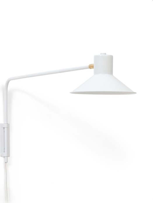 Bílé nástěnné svítidlo ø 20 cm Aria – Kave Home Kave Home