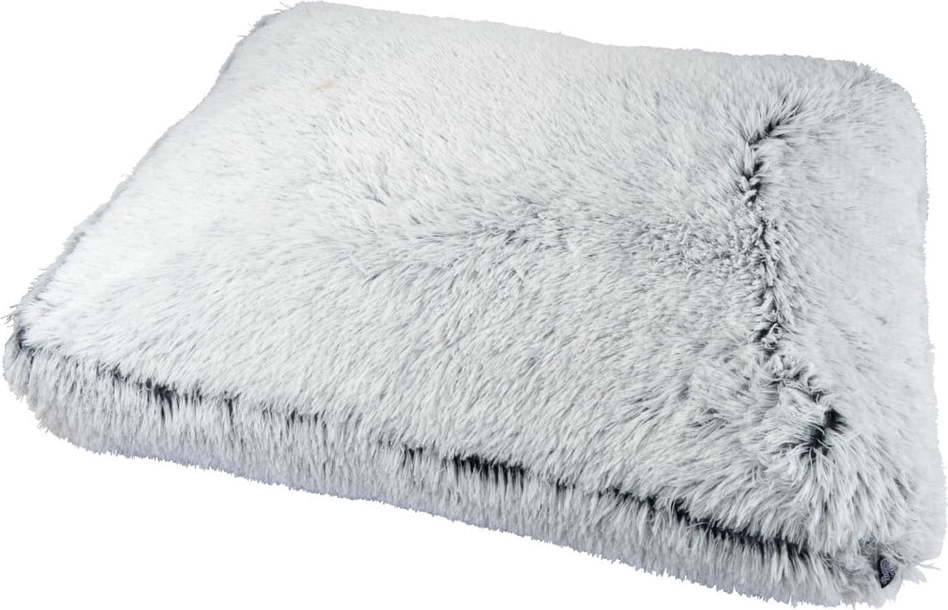 Bílý pelíšek pro psa 100x70 cm Fluffy Heather – Love Story Love Story