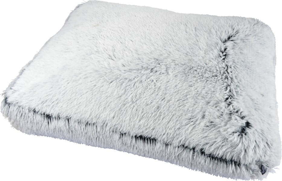 Bílý pelíšek pro psa 80x60 cm Fluffy Heather – Love Story Love Story
