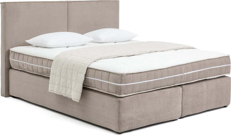 Boxspring postel taupe 160x200 cm Olia Bold – Bonami Selection Bonami Selection