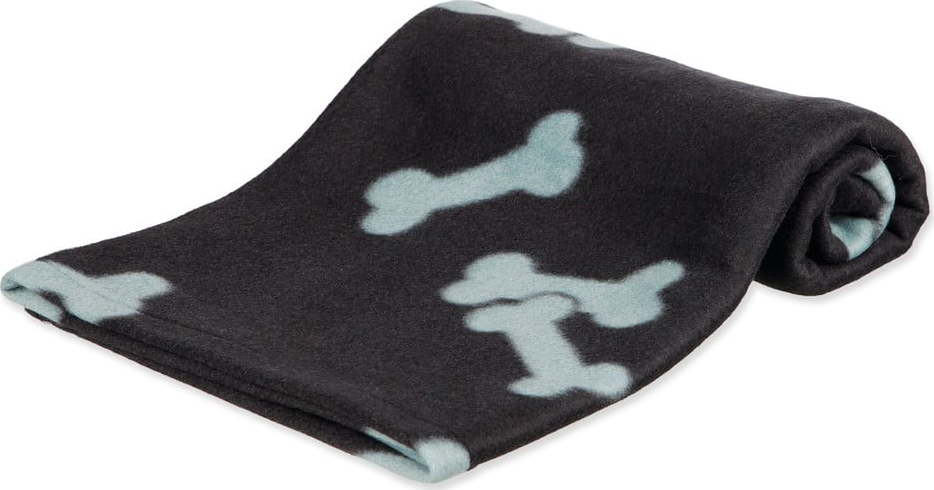 Černá fleecová deka pro psa 100x70 cm Trixie Barney – Plaček Pet Products Plaček Pet Products
