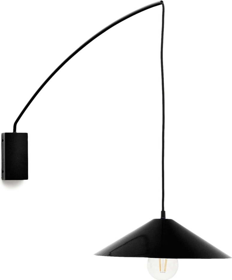 Černé nástěnné svítidlo ø 35 cm Kally – Kave Home Kave Home