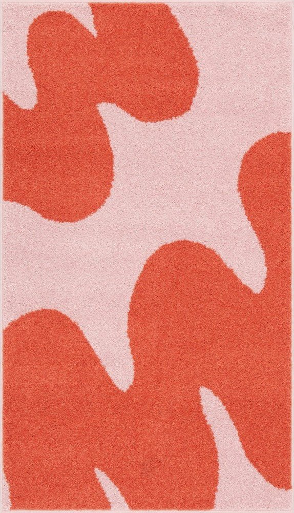 Červený/růžový dětský koberec 80x150 cm Hugsy Coral – FD FD