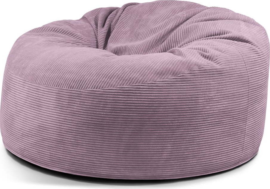 Fialový manšestrový sedací vak Om 135 – SLOWDOWN SLOWDOWN