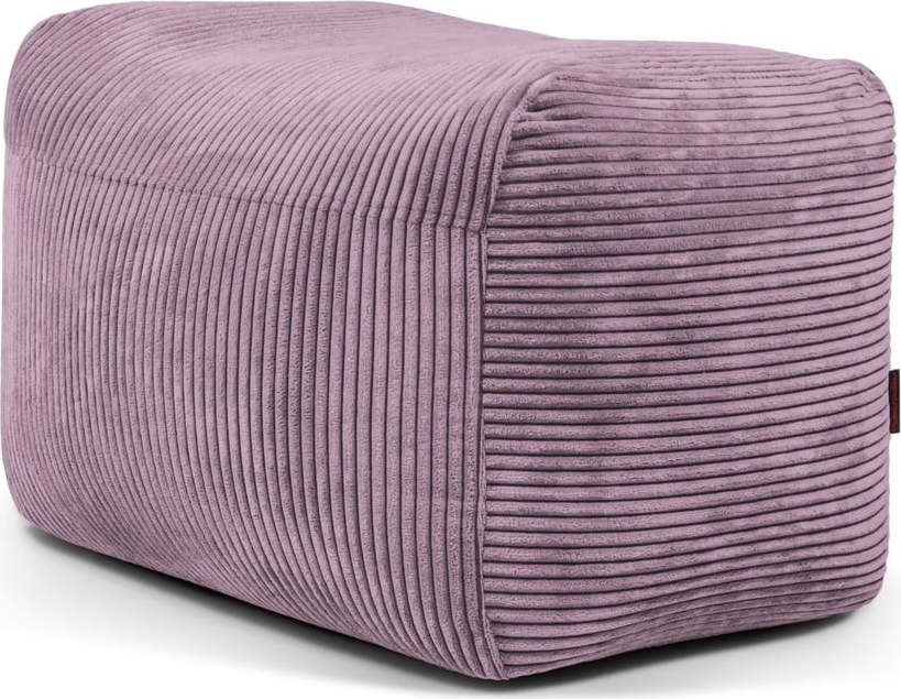 Fialový manšestrový sedací vak Plus 70 Lounge – SLOWDOWN SLOWDOWN