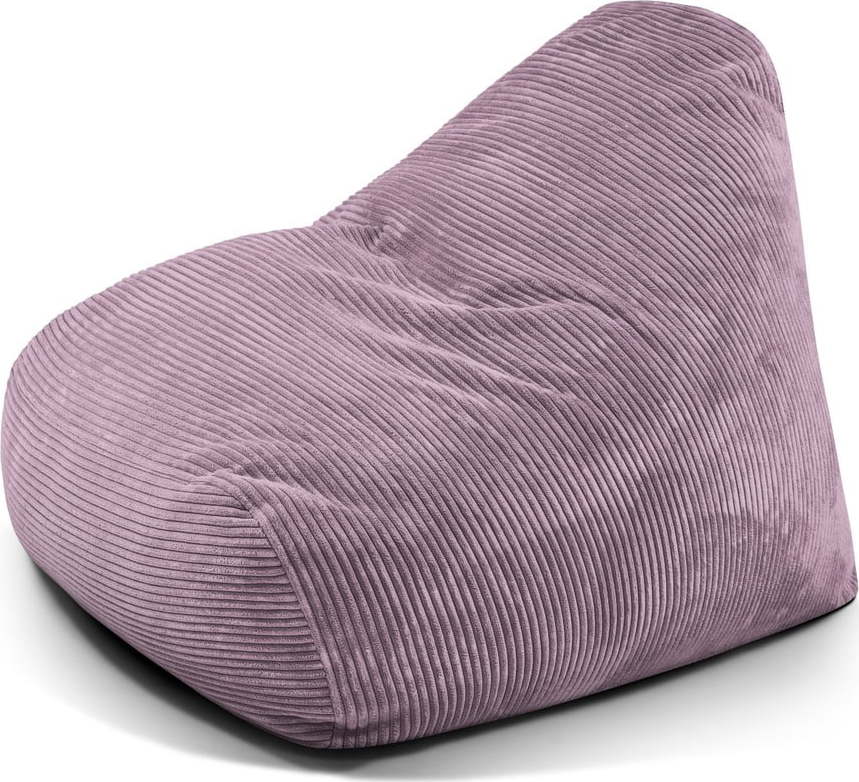 Fialový manšestrový sedací vak Snug 100 – SLOWDOWN SLOWDOWN