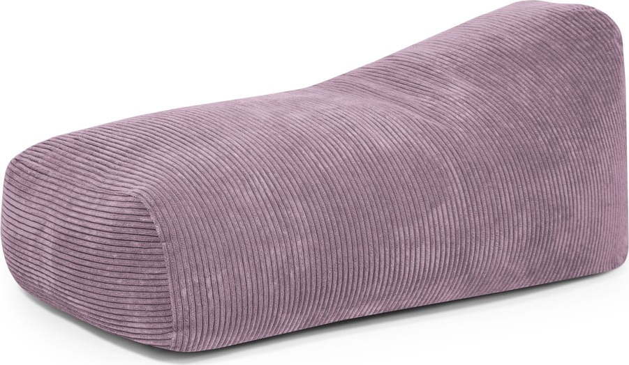 Fialový manšestrový sedací vak Snug 130 – SLOWDOWN SLOWDOWN