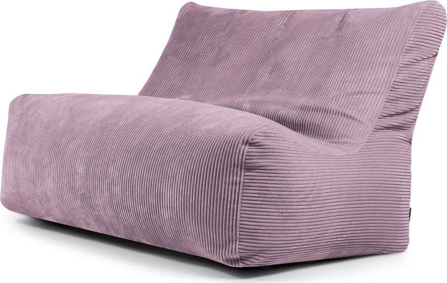 Fialový manšestrový sedací vak Sofa Seat Lounge – SLOWDOWN SLOWDOWN