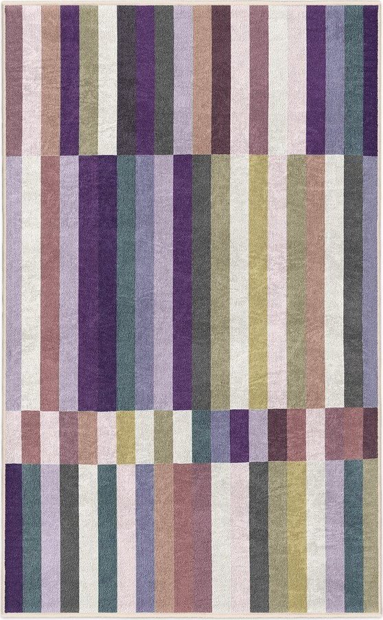 Fialový pratelný koberec 80x150 cm Purple Rain – Mila Home Mila Home