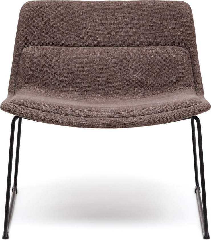 Hnědé křeslo Zahara – Kave Home Kave Home