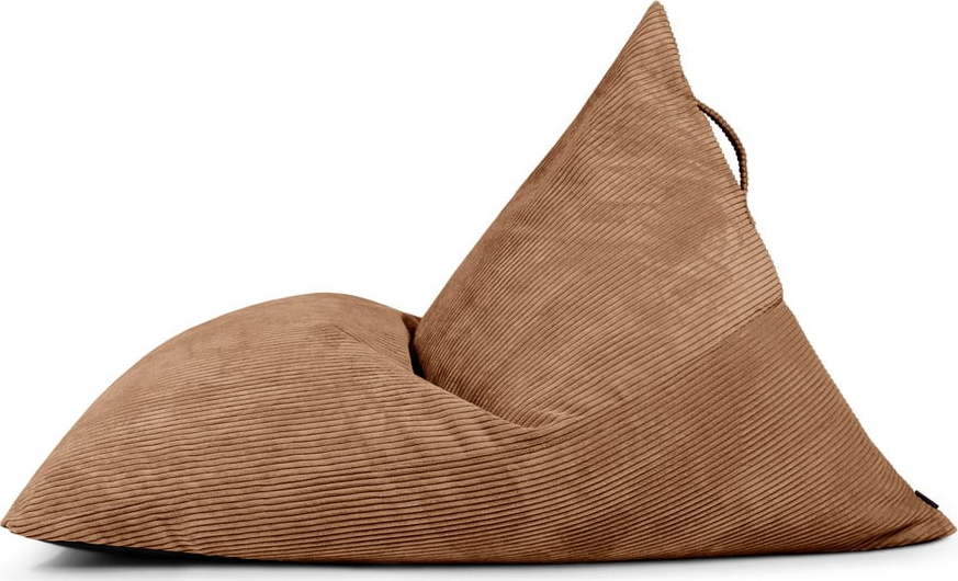 Hnědý manšestrový sedací vak Razzmatazz – SLOWDOWN SLOWDOWN