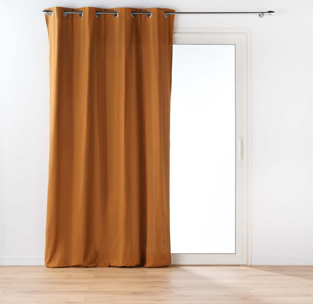 Hnědý závěs 135x260 cm Twily – douceur d'intérieur Douceur d intérieur