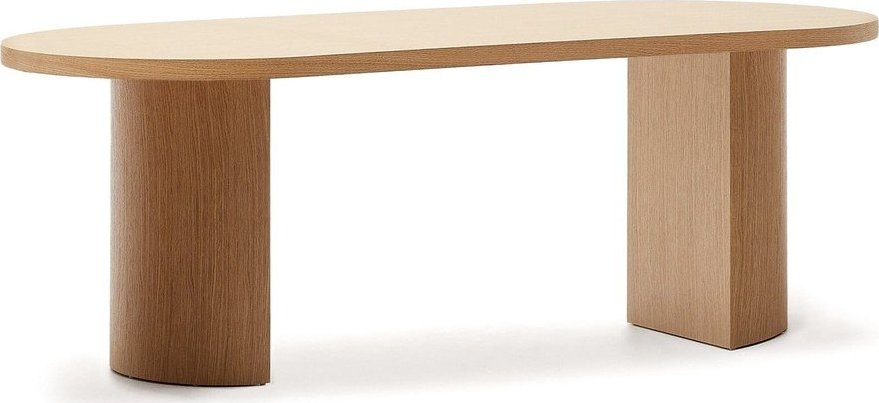 Jídelní stůl v dekoru dubu 100x200 cm Nealy – Kave Home Kave Home