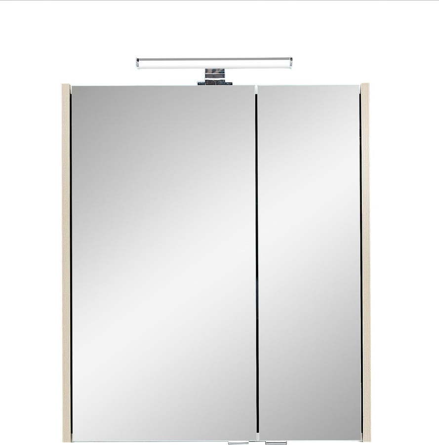 Koupelnová skříňka v dekoru borovice v přírodní barvě 70x60 cm Quickset 393 – Pelipal Pelipal