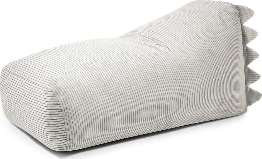 Krémový manšestrový dětský sedací vak Snug 130 Dragon – SLOWDOWN SLOWDOWN