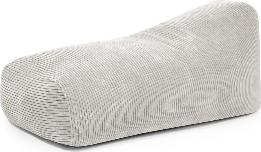 Krémový manšestrový sedací vak Snug 130 – SLOWDOWN SLOWDOWN