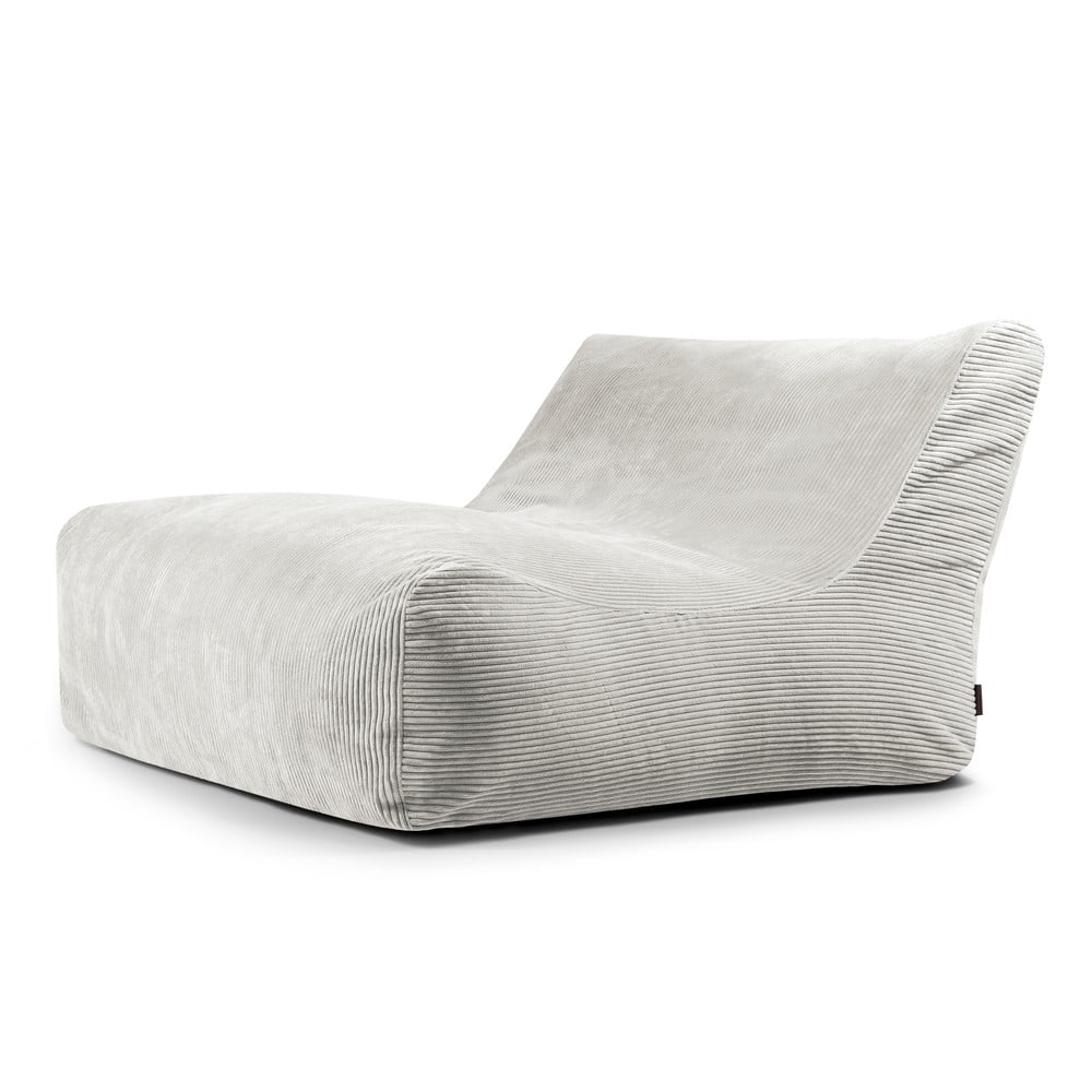 Krémový manšestrový sedací vak Sofa Lounge – SLOWDOWN SLOWDOWN