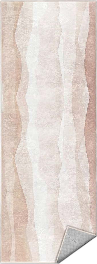 Krémový pratelný běhoun 80x200 cm Komodo Beach – Mila Home Mila Home