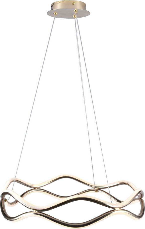 LED závěsné svítidlo v mosazné barvě ø 50 cm Vave – Candellux Lighting Candellux Lighting
