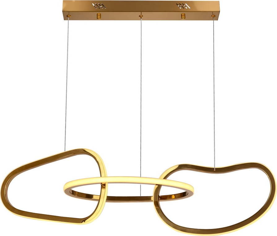 LED závěsné svítidlo ve zlaté barvě Anneli – Candellux Lighting Candellux Lighting