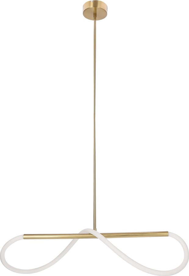 LED závěsné svítidlo ve zlaté barvě Supreme – Candellux Lighting Candellux Lighting