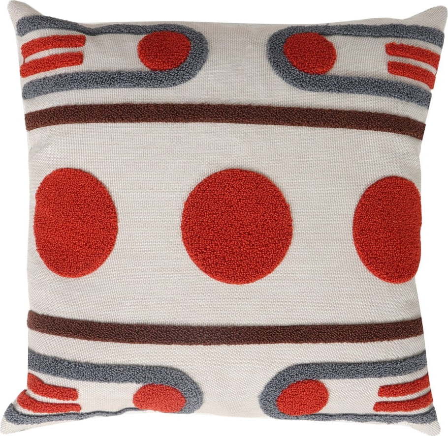 Lněný povlak na polštář 43x43 cm Geometrik – Mioli Decor Mioli Decor