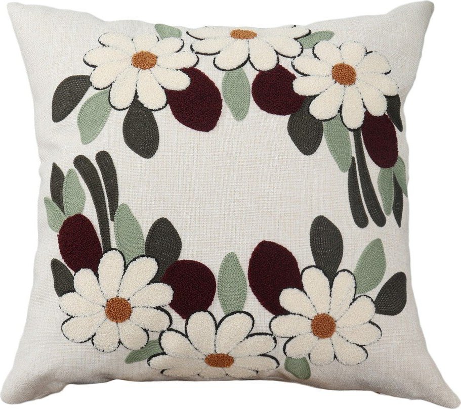 Lněný povlak na polštář 43x43 cm Papatya – Mioli Decor Mioli Decor