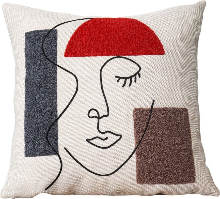 Lněný povlak na polštář 43x43 cm Sanat – Mioli Decor Mioli Decor