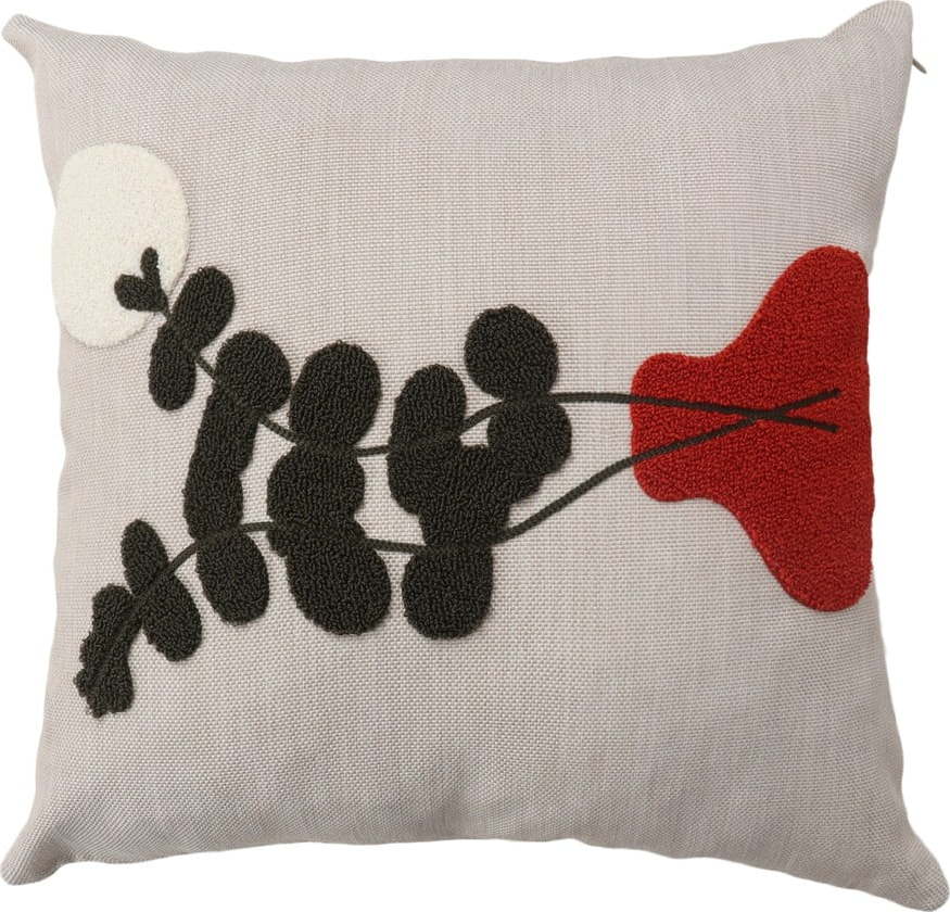 Lněný povlak na polštář 43x43 cm Vazo – Mioli Decor Mioli Decor